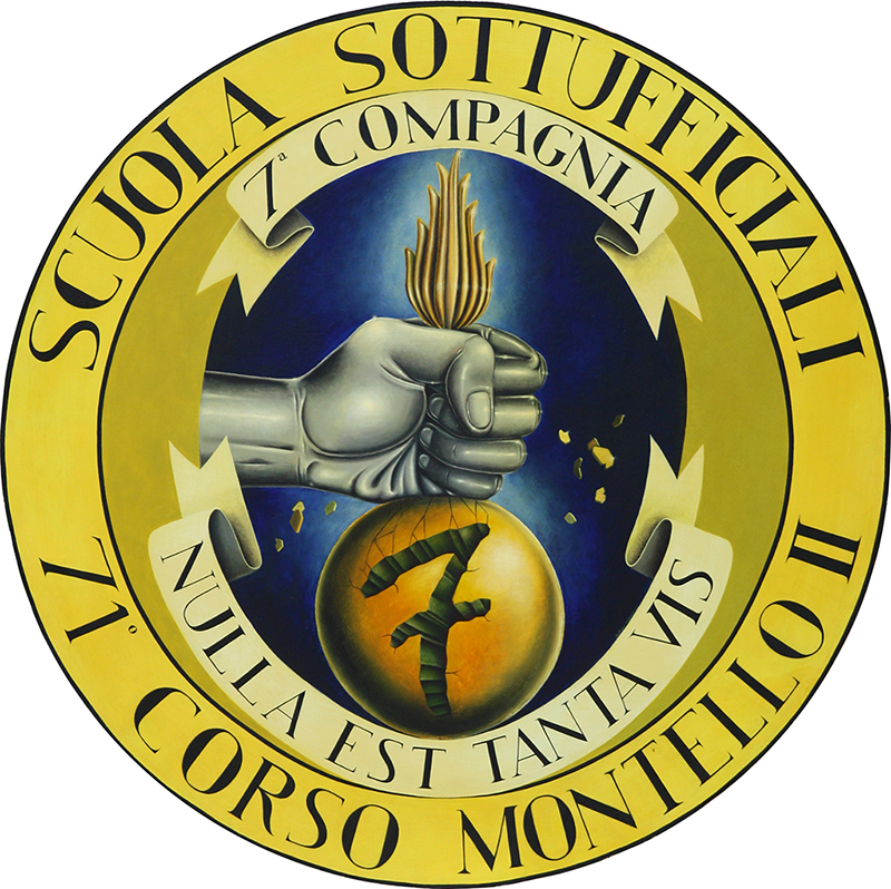 Crest 7ª Compagnia Allievi Marescialli della Guardia di Finanza